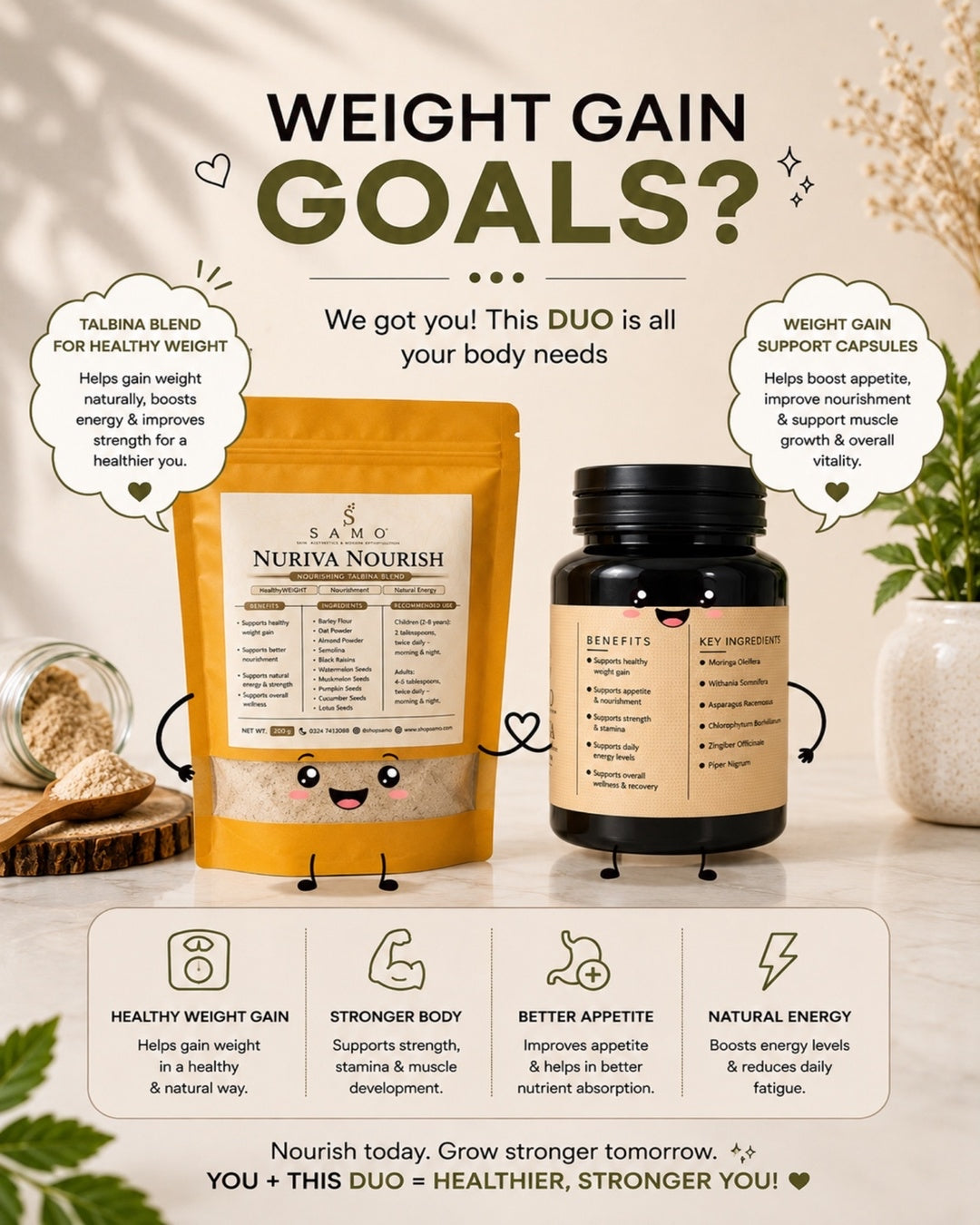 Weight Gainer Combo