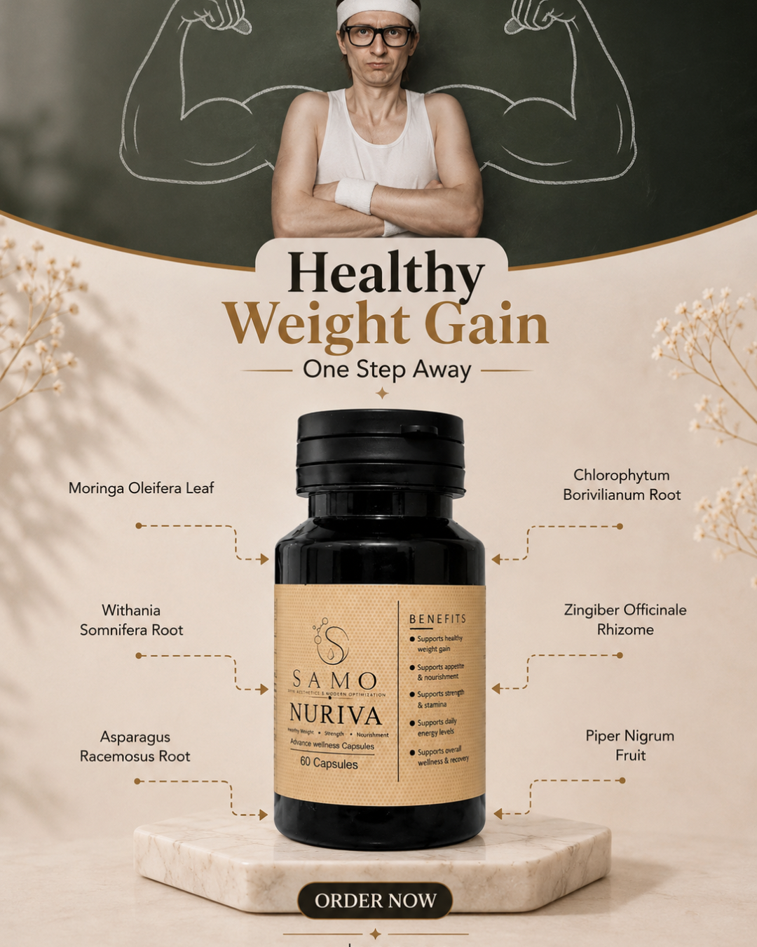 Nuriva Weight Gainer Supplement