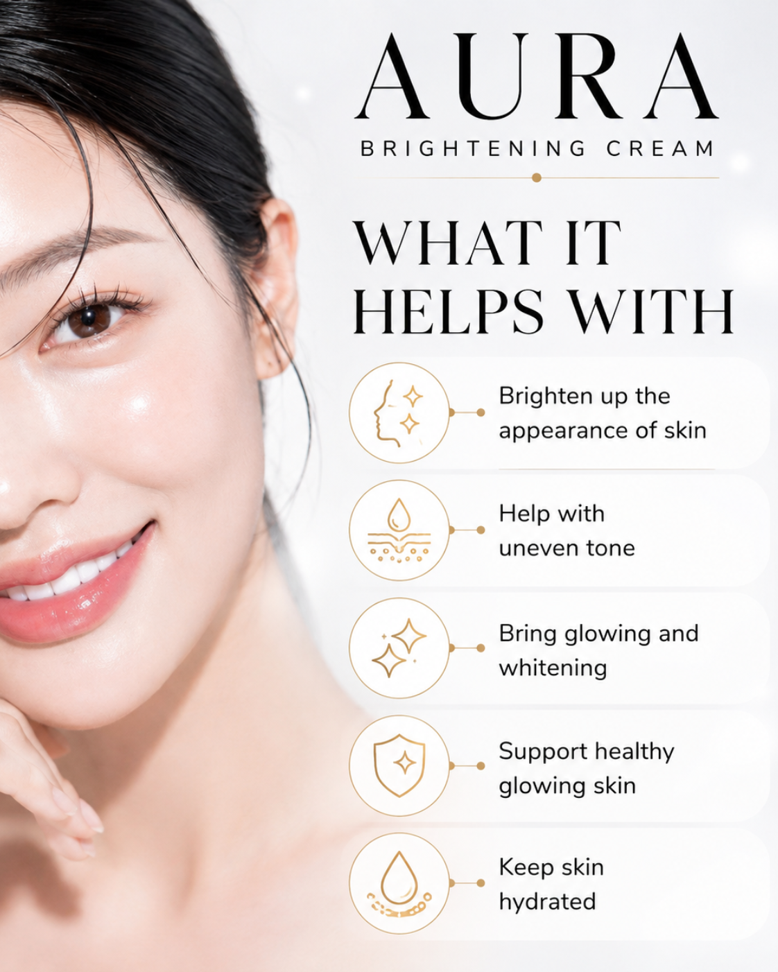Aura – Whitening & Brightening Cream